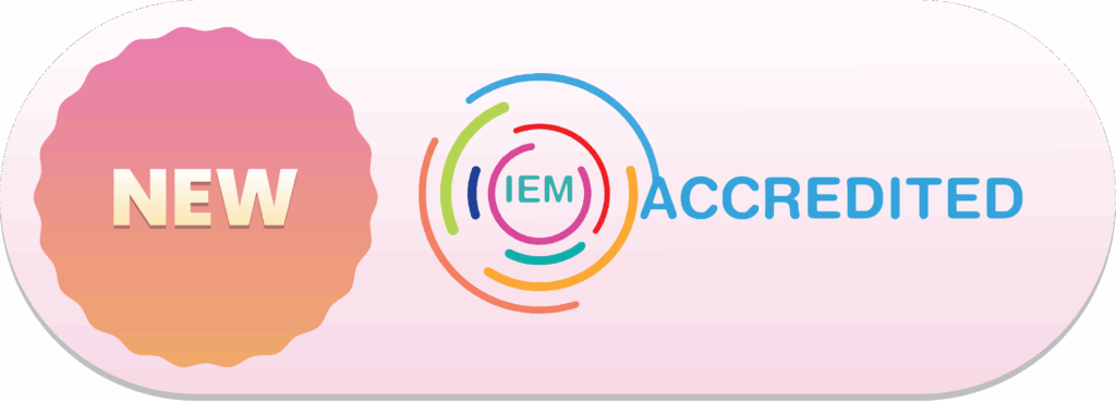 IEM Accredited Badge